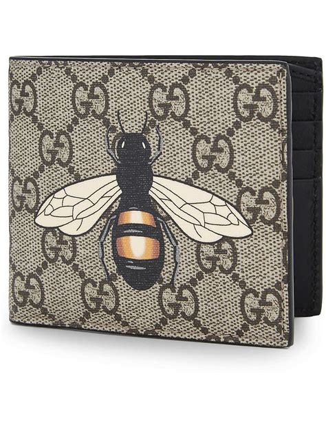 gucci bee wallet women|gucci wallet bifold.